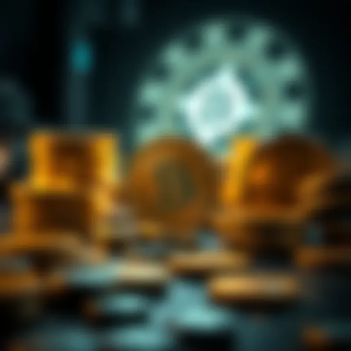 Illustration of secure cryptocurrency wallet options