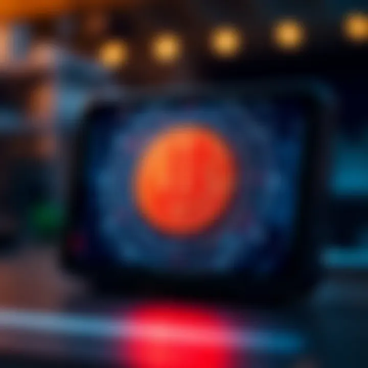 Secure digital wallet interface for cryptocurrency storage