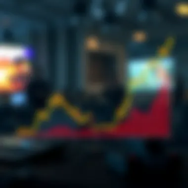 Graph illustrating historical trends of Coinbase stock performance