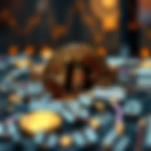 Understanding Blockchain: The Backbone of Digital Currencies An intricate representation of blockchain technology