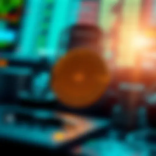 An illustration of digital security measures