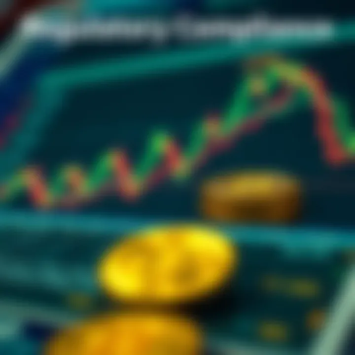 An infographic detailing regulatory compliance in crypto trading