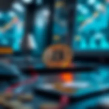 Conceptual image of technology impacting financial practices in crypto