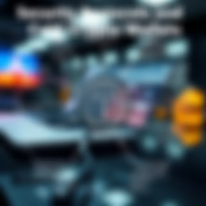 Diagram illustrating the security protocols of cold wallets