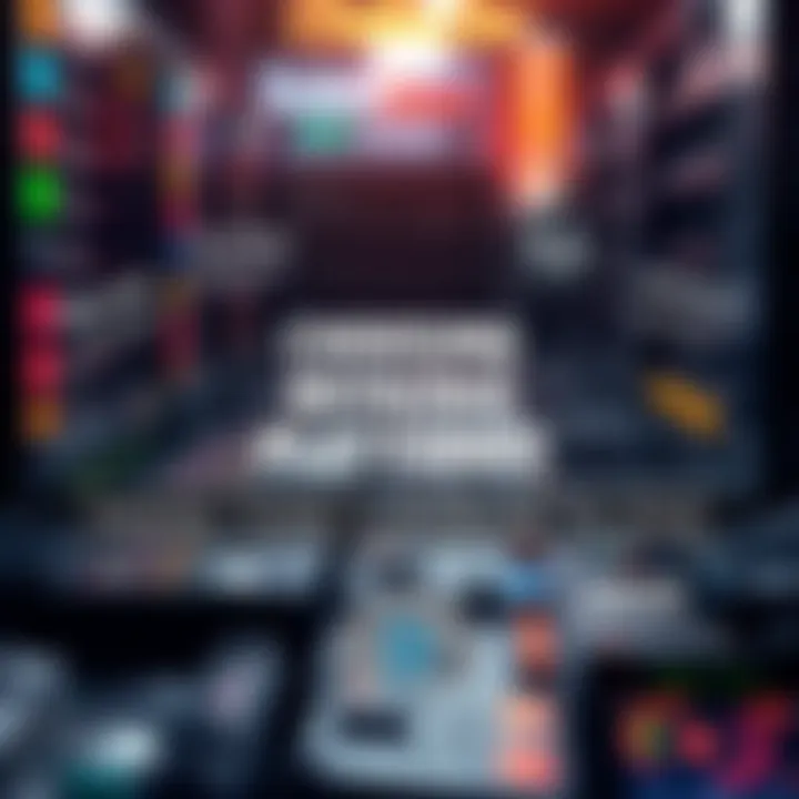 An infographic illustrating the decision-making process for selecting mining platforms