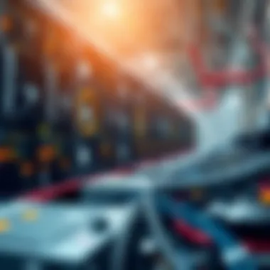 A futuristic depiction of cryptocurrency mining trends and strategies