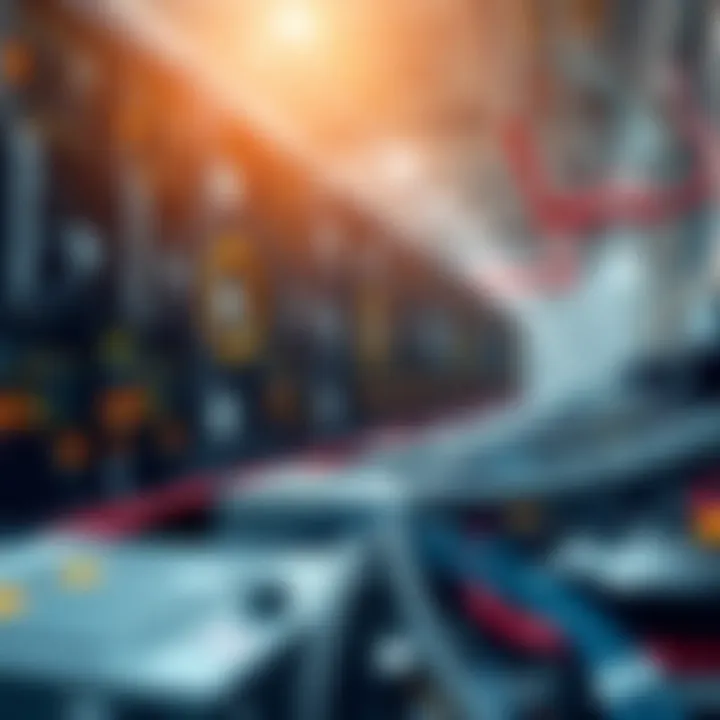 A futuristic depiction of cryptocurrency mining trends and strategies