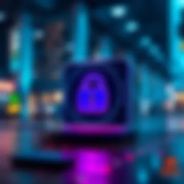 Visual representation of security features implemented by Bibox Exchange.