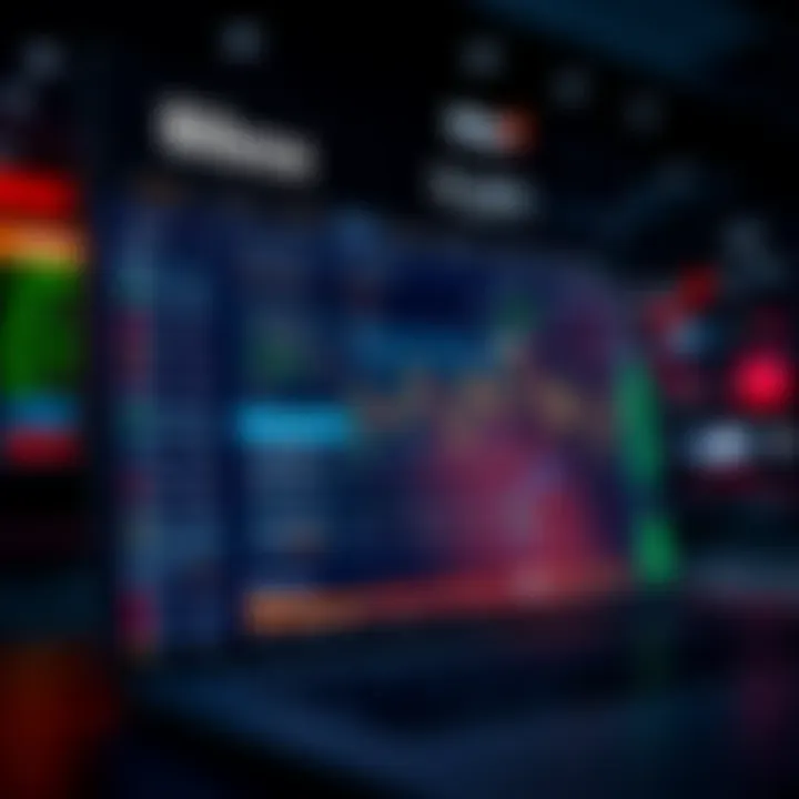 Overview of Bibox Exchange trading interface showcasing advanced options.