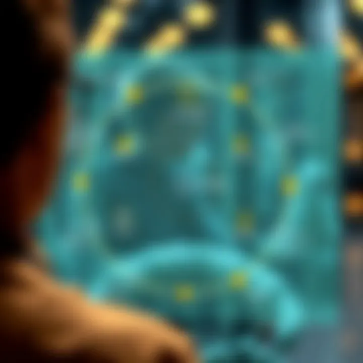 Diagram showing community engagement in blockchain projects