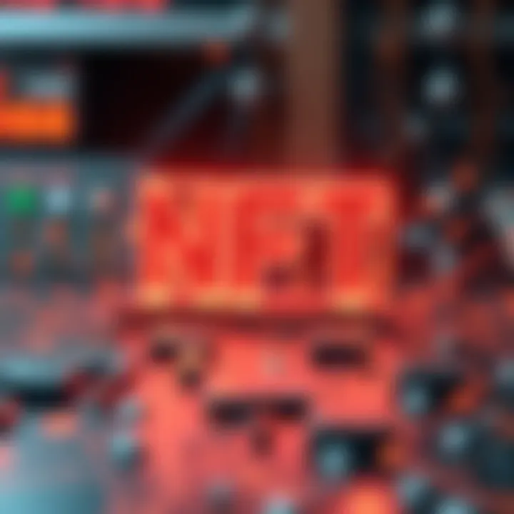 Visualizing the blockchain technology behind NFTs