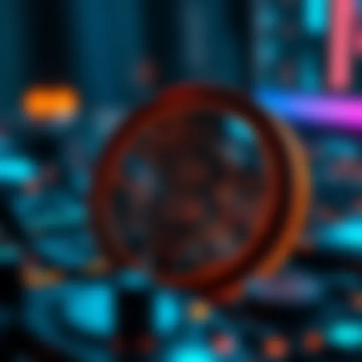 Conceptual representation of digital ownership in NFTs