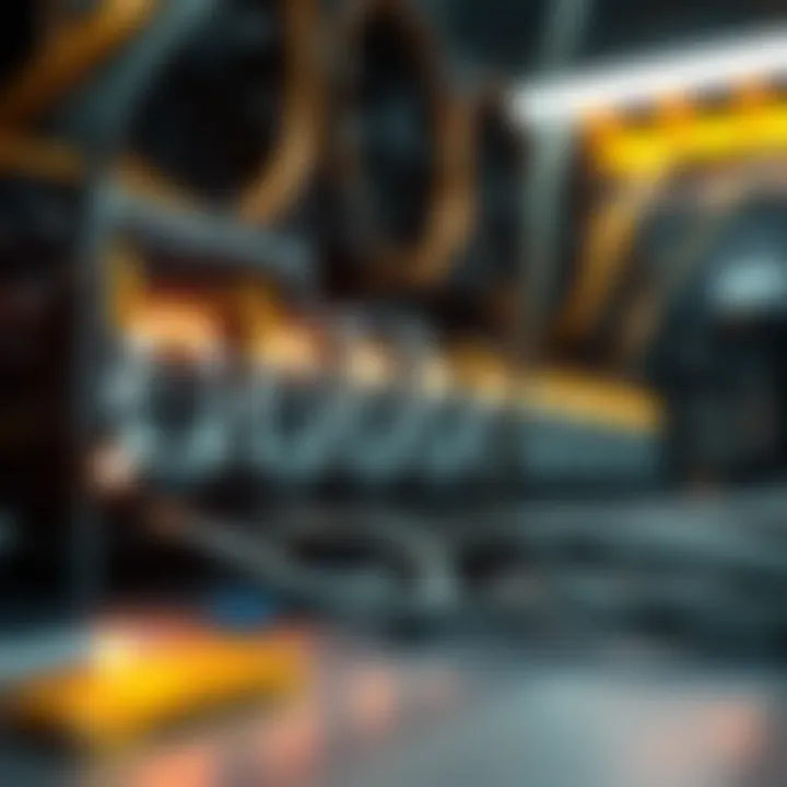 Visual summary of challenges in cryptocurrency mining