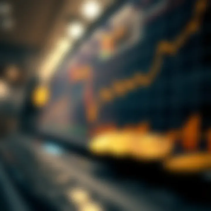 Graph depicting market trends of Yuan Chain Coin