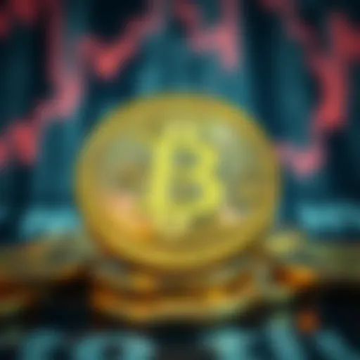 Visual representation of cryptocurrency concepts