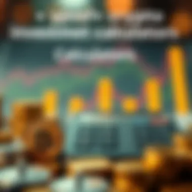 Infographic showcasing types of investment calculators