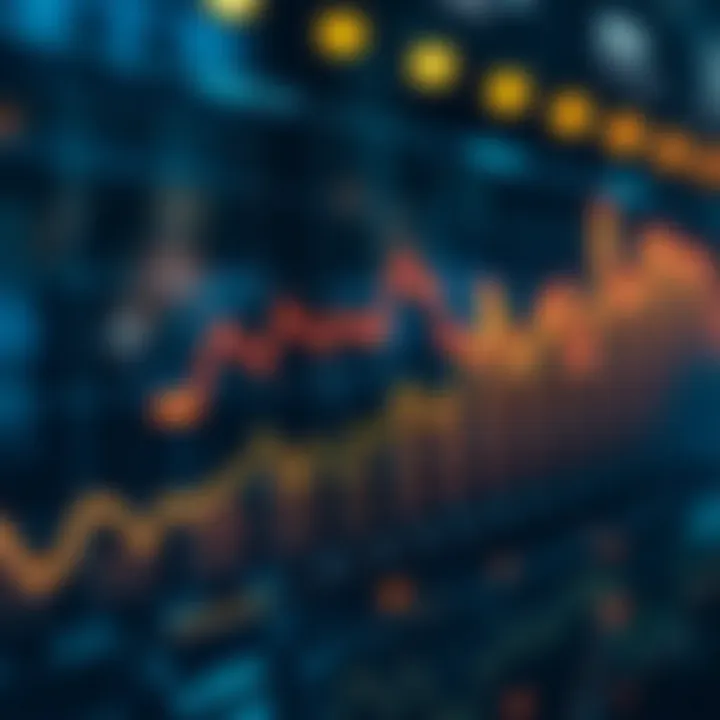 Market Price Trends A graph illustrating the upward trend in cryptocurrency market prices