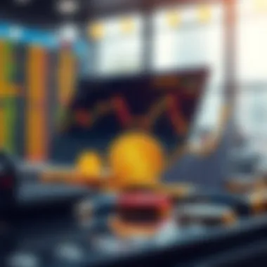 Illustration depicting different types of trading margins