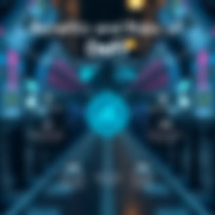 Infographic highlighting the benefits and risks of DeFi.