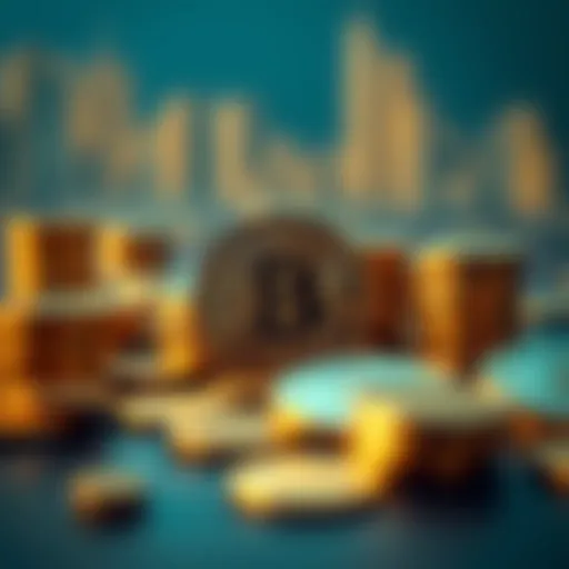Visual representation of cryptocurrency growth