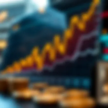 Graph showcasing market behavior trends in cryptocurrency