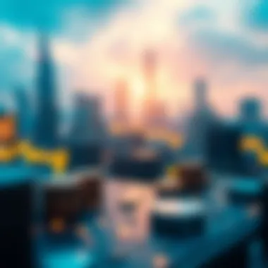 Visual representation of market dynamics in digital assets