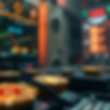 Visual representation of emerging cryptocurrency technologies