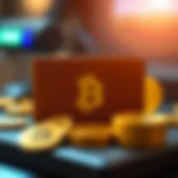 Illustration of various cryptocurrency wallet types.