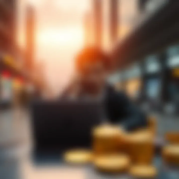 Ethics in Cryptocurrency Affiliate Marketing Illustration of ethical considerations in cryptocurrency affiliate marketing