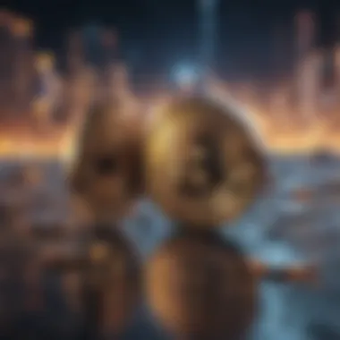 Technological Innovations in Blockchain Illustration showcasing technological innovations in blockchain