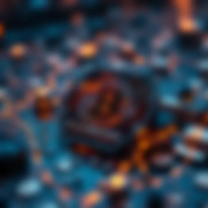 Technological Advancements in Blockchain Visual representation of technological advancements in blockchain