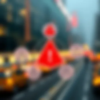 A diagram displaying potential risks in trading with Webull