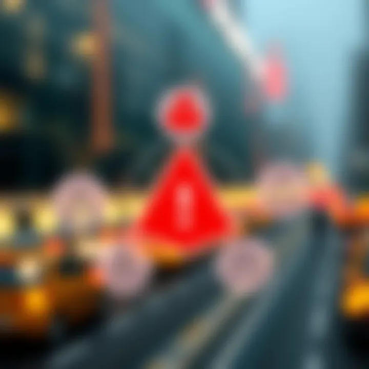 A diagram displaying potential risks in trading with Webull