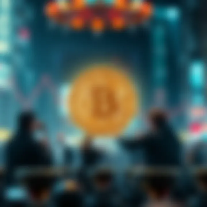 Illustration of cryptocurrency market dynamics