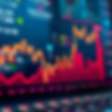 A graph showing market trends and trading performance