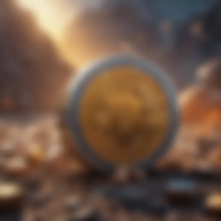 Infographic detailing potential returns on crypto mining investments