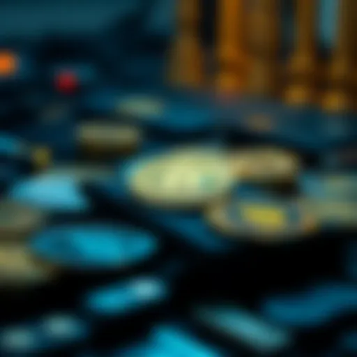 A visual representation of different types of cryptocurrency wallets