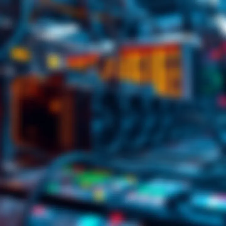 Visual representation of market trends in cryptocurrency mining hardware sales