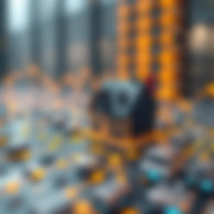 Visual representation of intellectual property assets on a blockchain