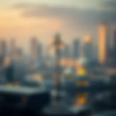 Conceptual image of legal frameworks adapting to blockchain technology