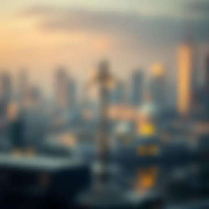 Conceptual image of legal frameworks adapting to blockchain technology