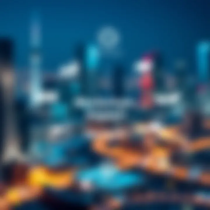 Blockchain's Impact Across Sectors Diagram showcasing various industries adopting blockchain technology