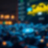 Illustration of Chainlink's smart contract technology