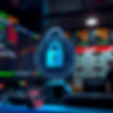 A visual representation of security measures in cryptocurrency exchanges