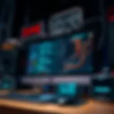 Crypto Mining Setup on Mac Systems A sleek Mac computer setup for mining