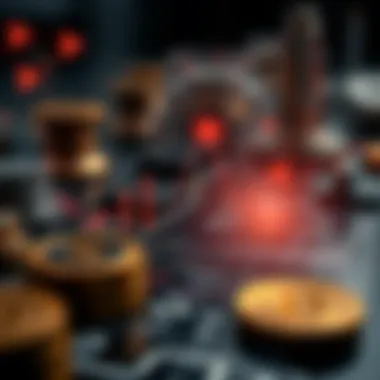 Infographic illustrating currency converter algorithms