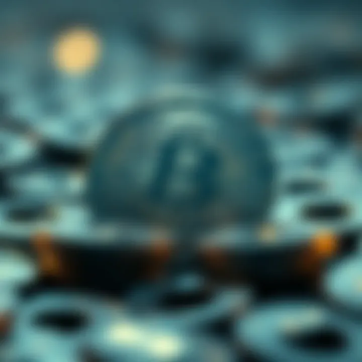 Illustration of scalability features in DAG coins