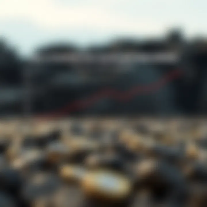 Comparison chart showing transaction speeds of DAG vs traditional blockchain