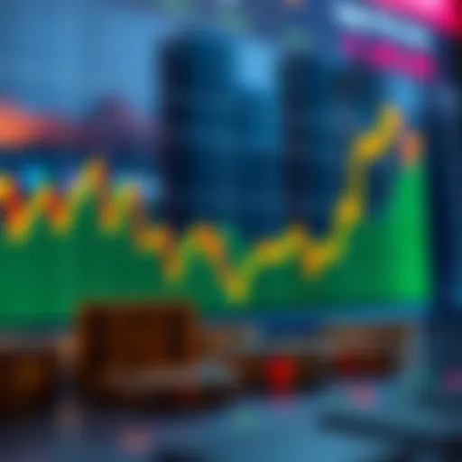 Graph depicting USD to PKR exchange rate trends