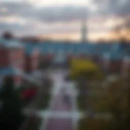 Harvard University campus showcasing innovation
